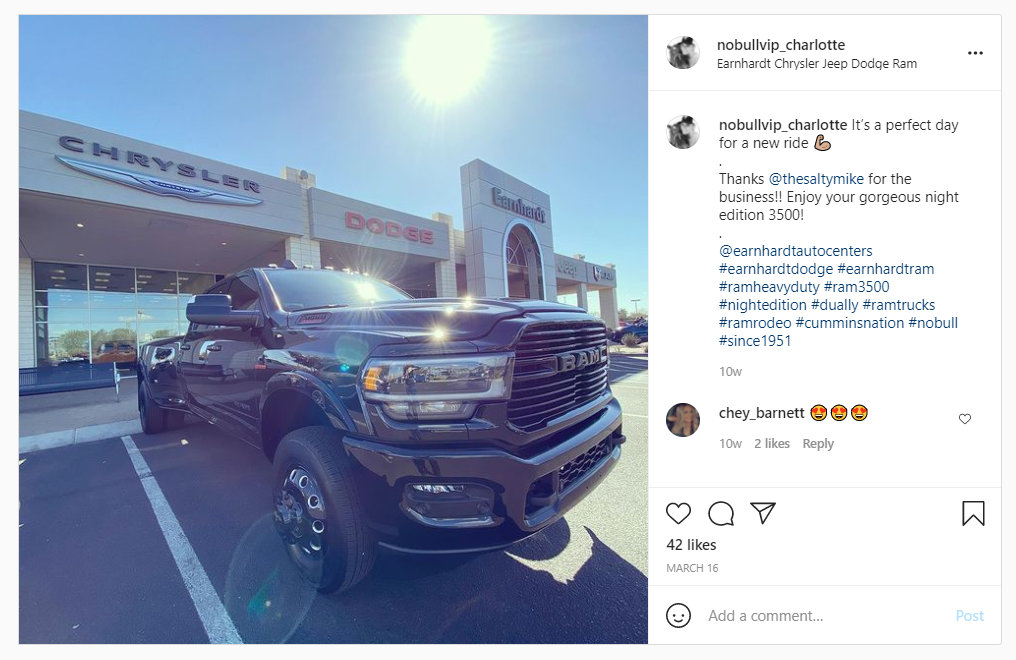 Auto dealer Instagram posts - Charlotte Price - Local and Social LLC (2)